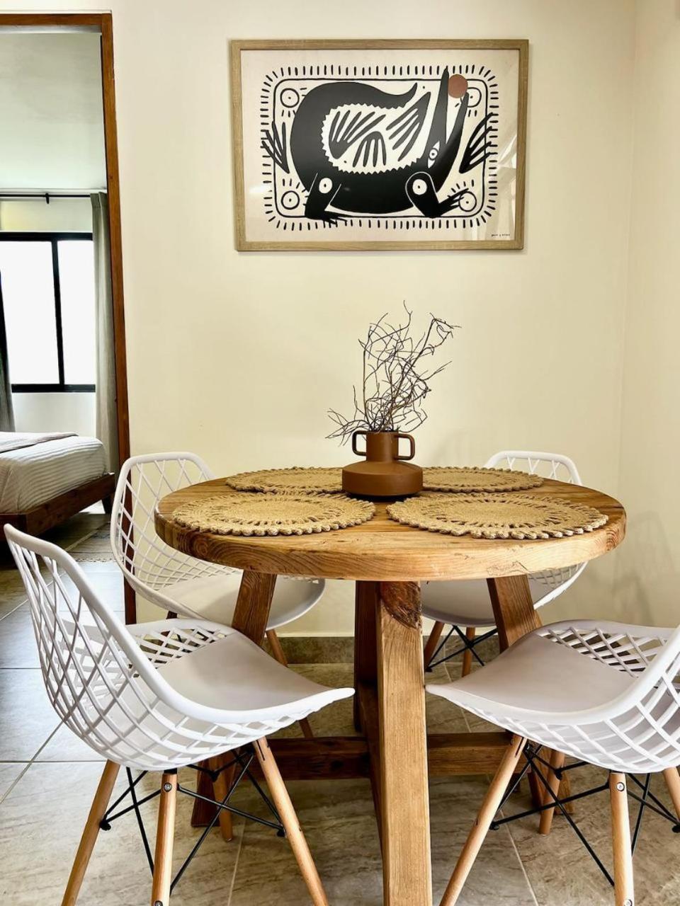 Cozy Apartment With Pool In Bacalar Center エクステリア 写真
